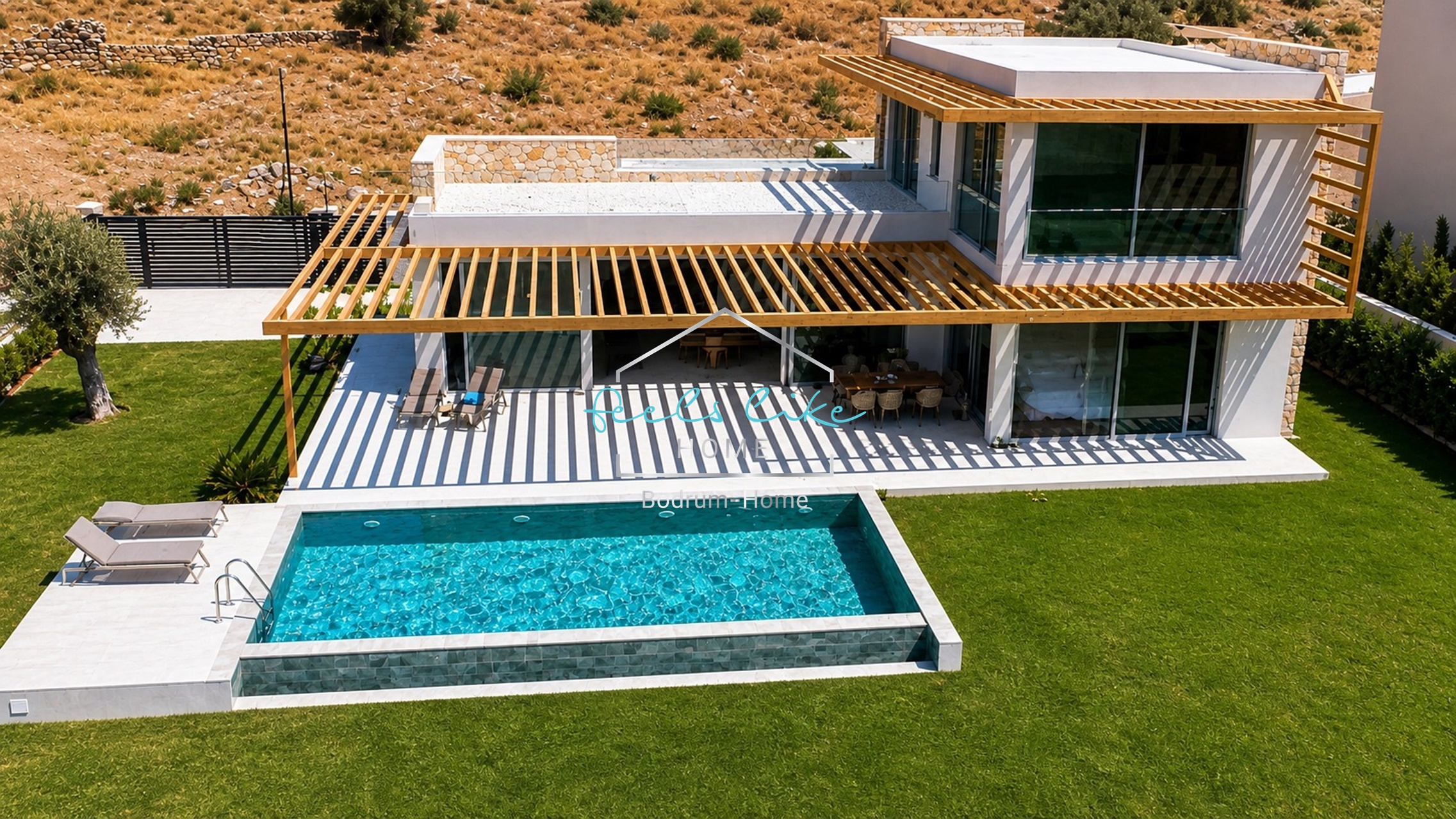 VILLA HOİZON PRİME – Ultra Luxury Smart Villa with Spectacular Sea and Sunset Views in Gümüşlük