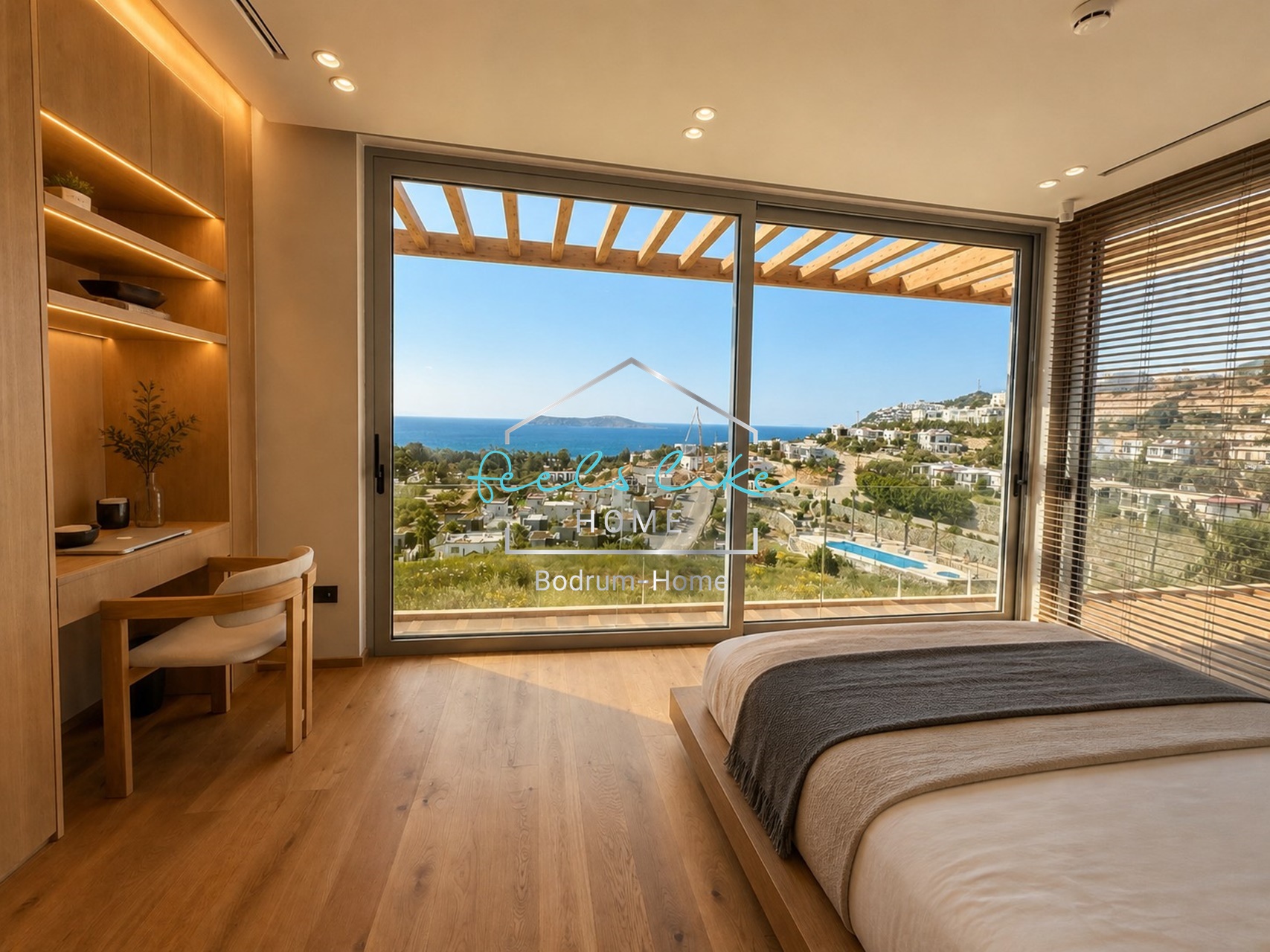 VILLA HOİZON PRİME – Ultra Luxury Smart Villa with Spectacular Sea and Sunset Views in Gümüşlük