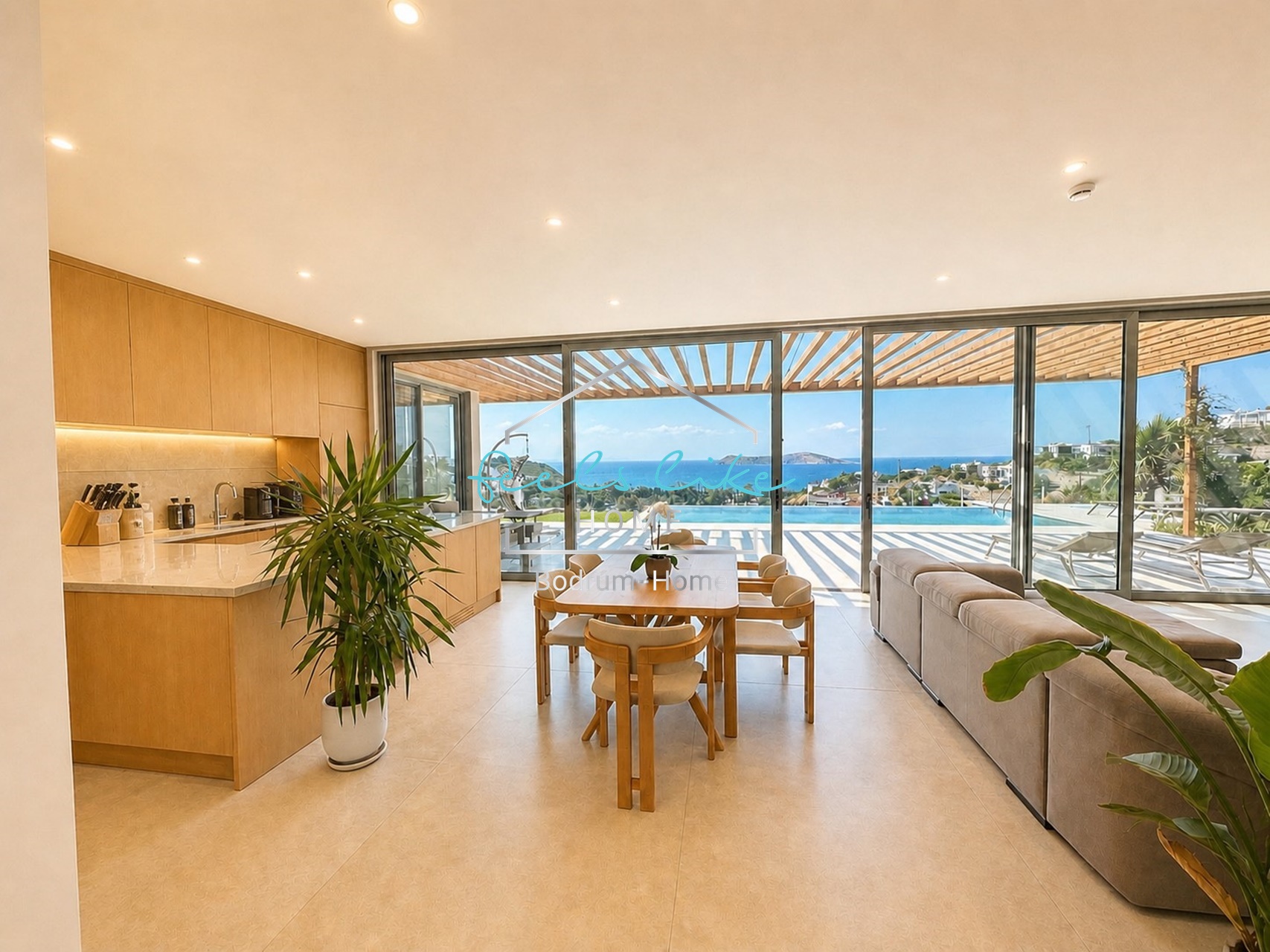 VILLA HOİZON PRİME – Ultra Luxury Smart Villa with Spectacular Sea and Sunset Views in Gümüşlük
